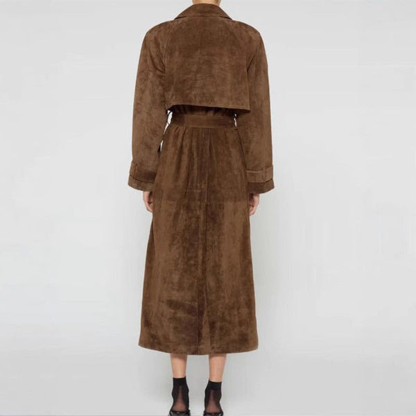 CLAIRE - Chaqueta vintage de ante